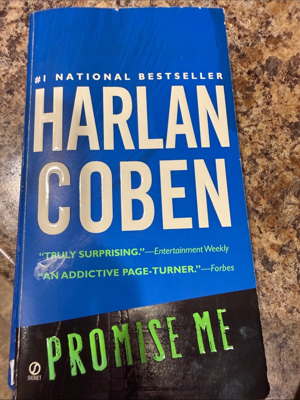 Promise Me by - Blue Paperback Thriller